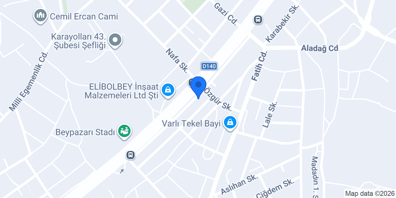 Beypazarı Ekmek konumu