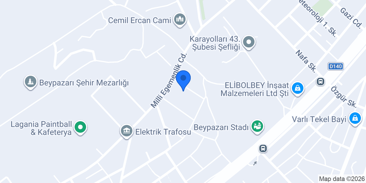 Beypazarı Esenler Apart konumu