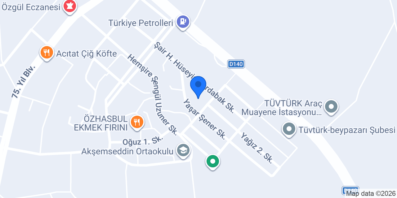 Faruk Kefelioğlu İlkokulu konumu