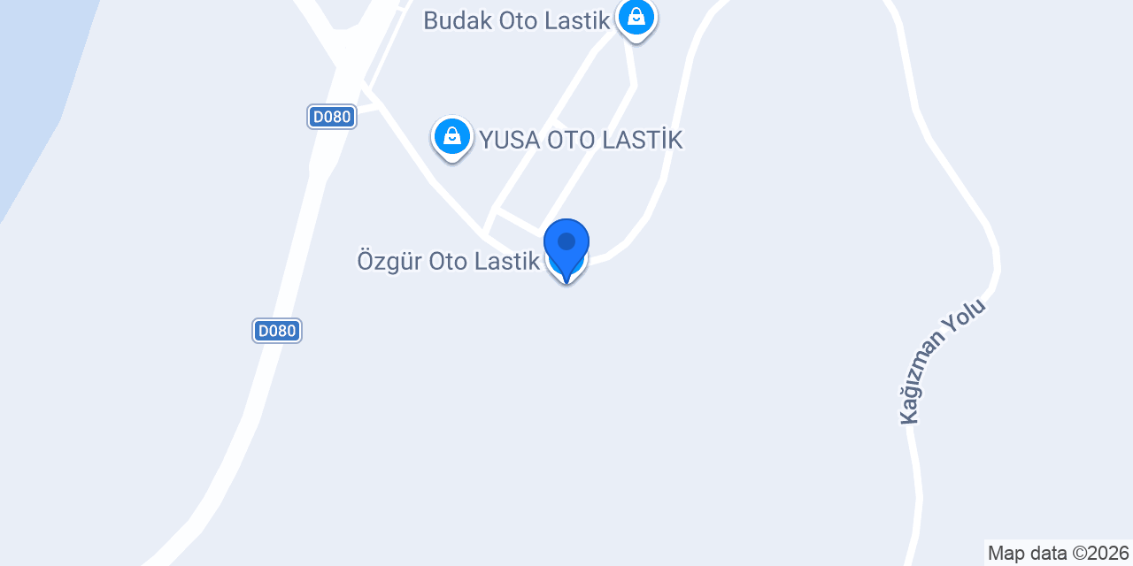 Özgür Oto Lastik konumu
