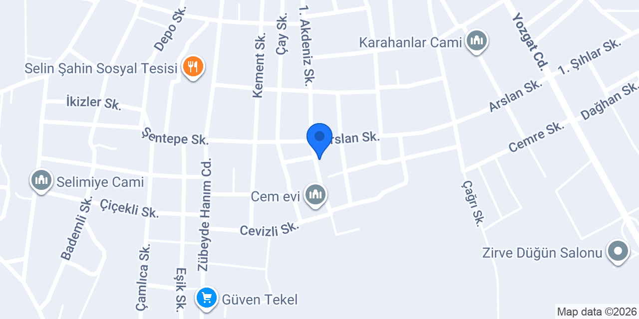 KTH - Kaliteli Takipçi Hizmetleri konumu