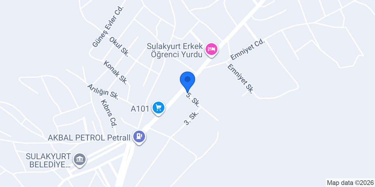 Sulakyurt Aile Sağlık Mer. konumu