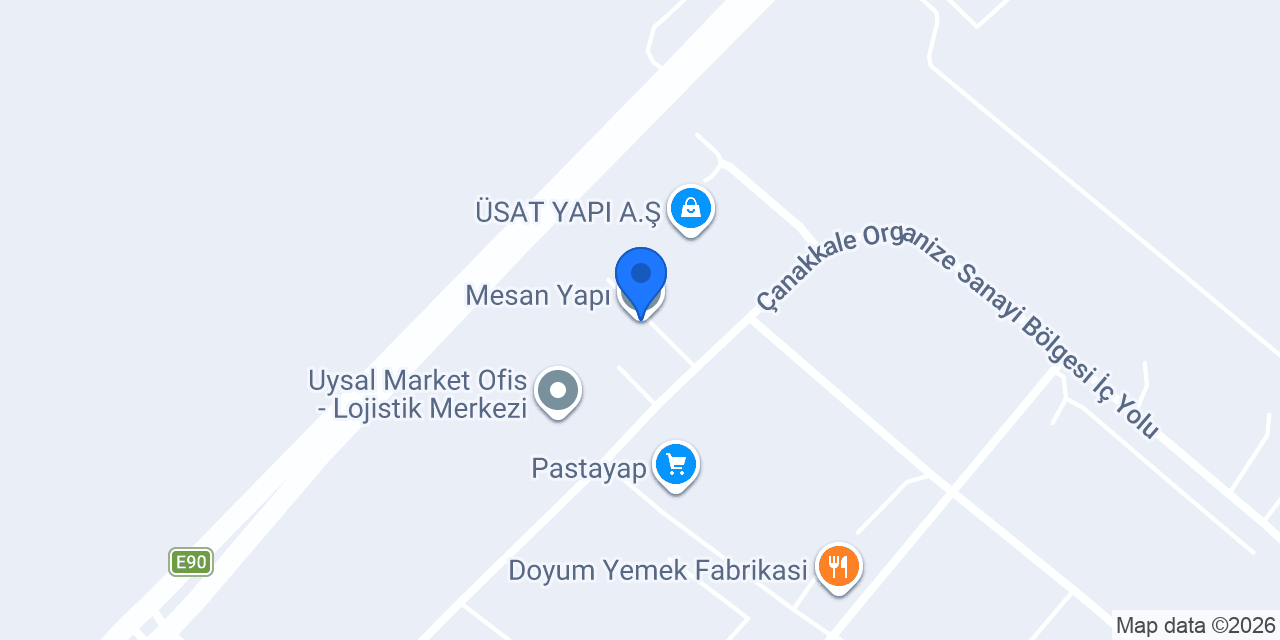 Mesan Yapı konumu