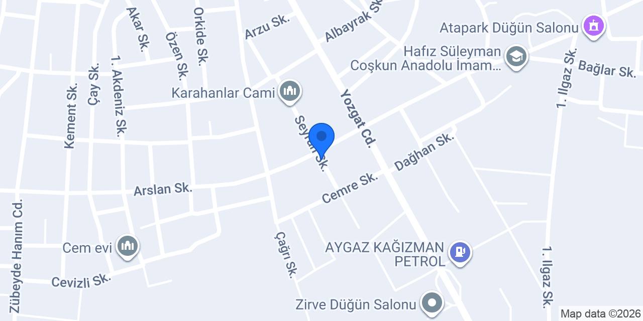 ÖZ ŞAHİN MANAVI konumu