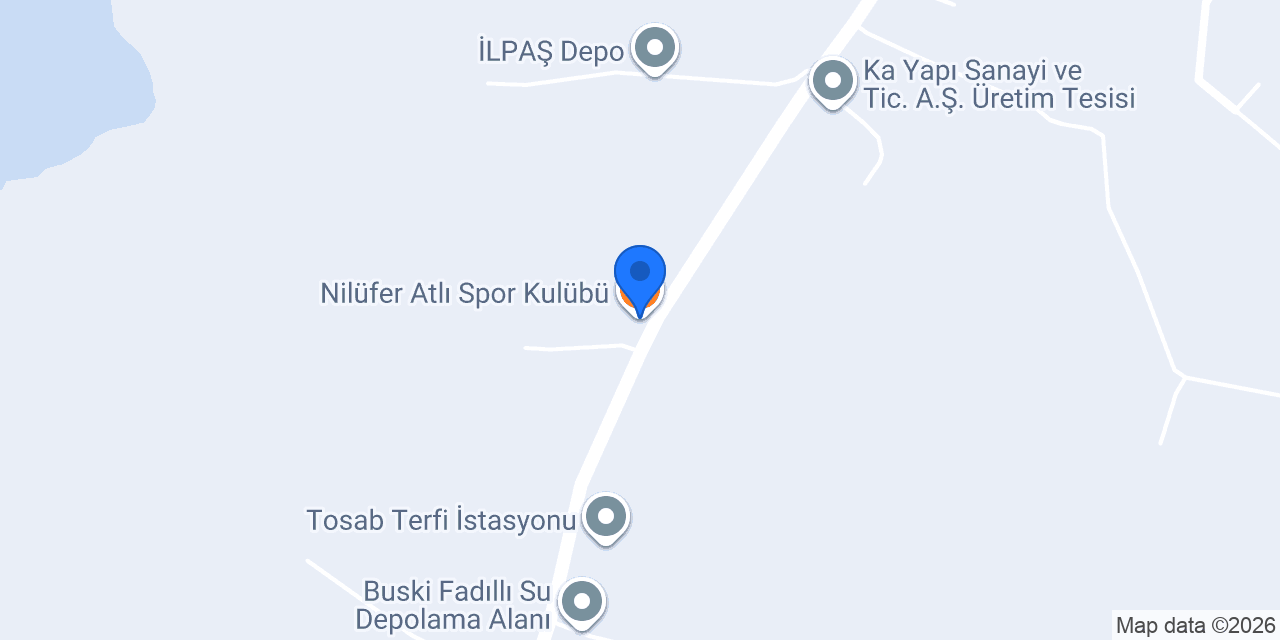 Nilüfer Atlı Spor Kulübü konumu