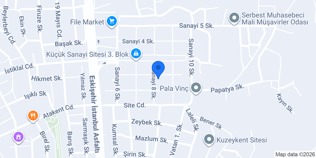 Bilecik Akü konumu
