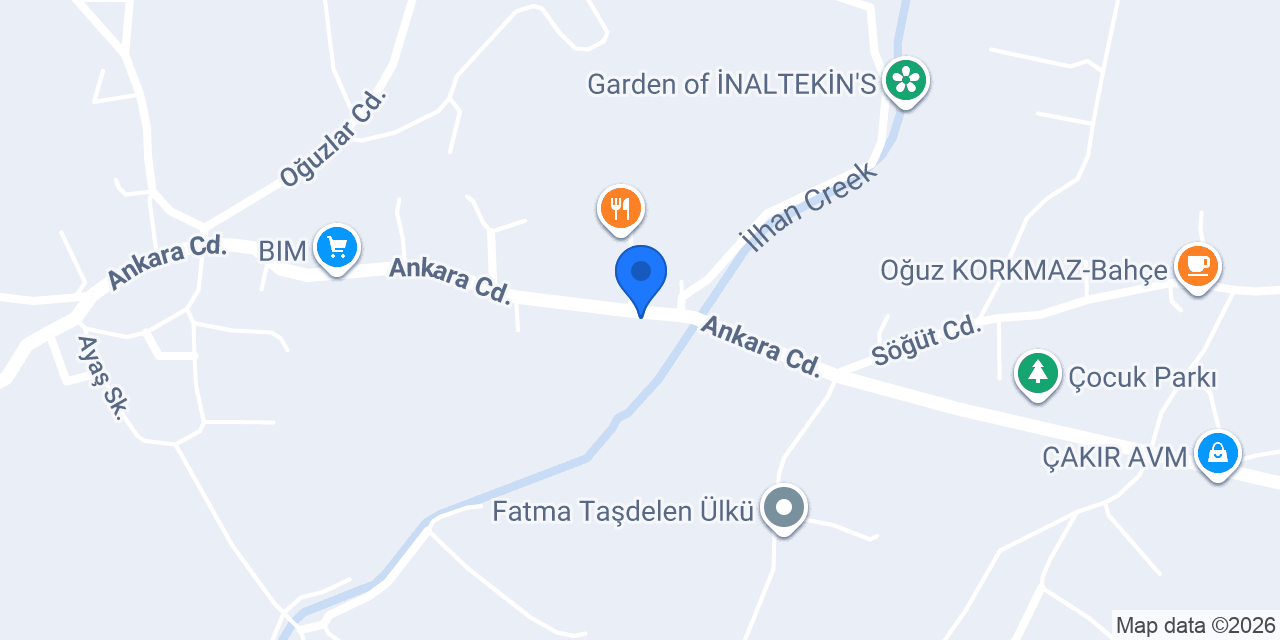 OKÇUSAN CAM konumu