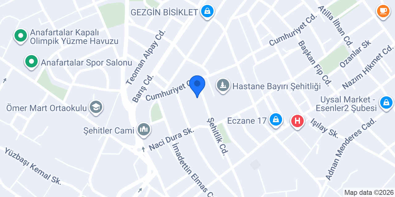 BNY Temizlik konumu