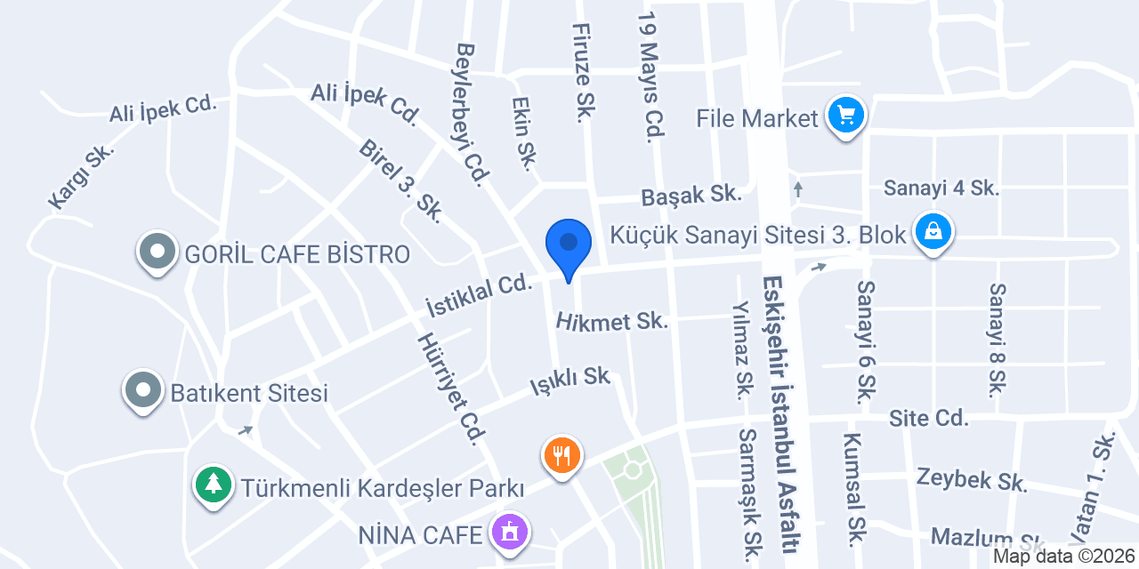 TIKABASA DÖNER FASTFOOD konumu