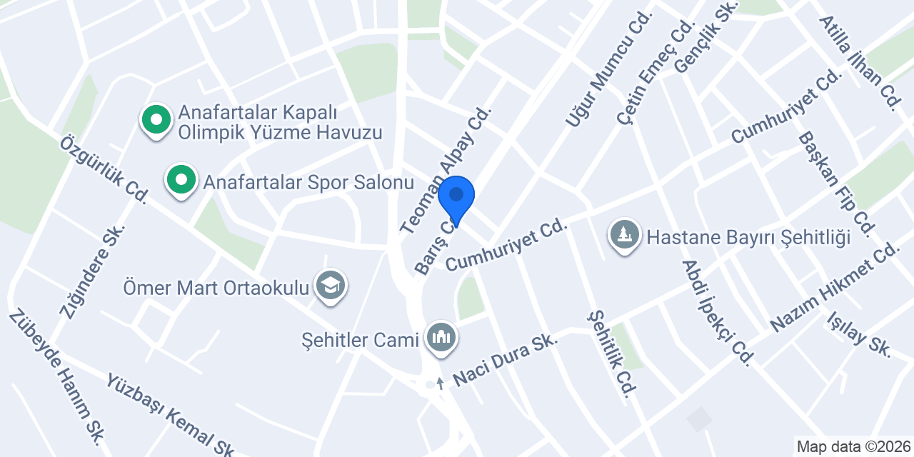 Liva Pastanesi Cafe konumu