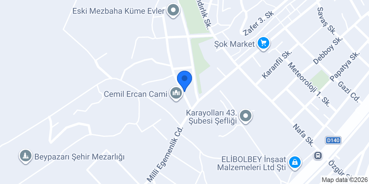 Oto yok yok (MS garage) konumu