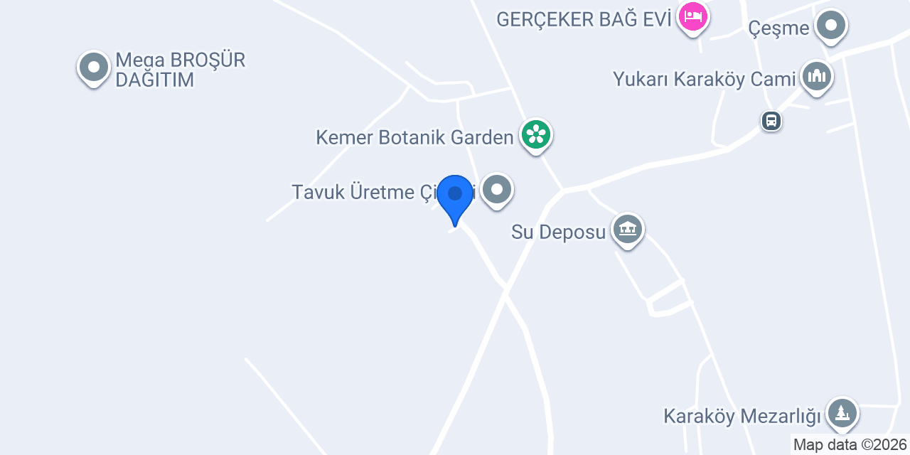Köytav Ünlü Çiftliği konumu