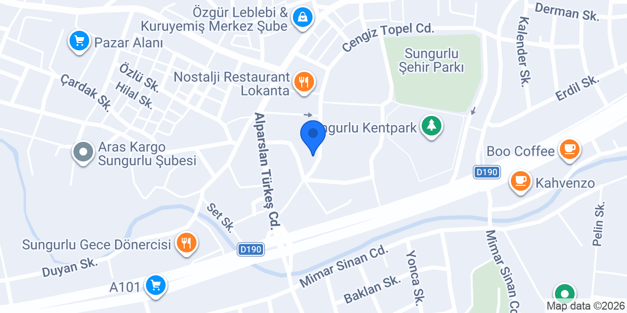 Çağrı Kitap Kırtasiye konumu