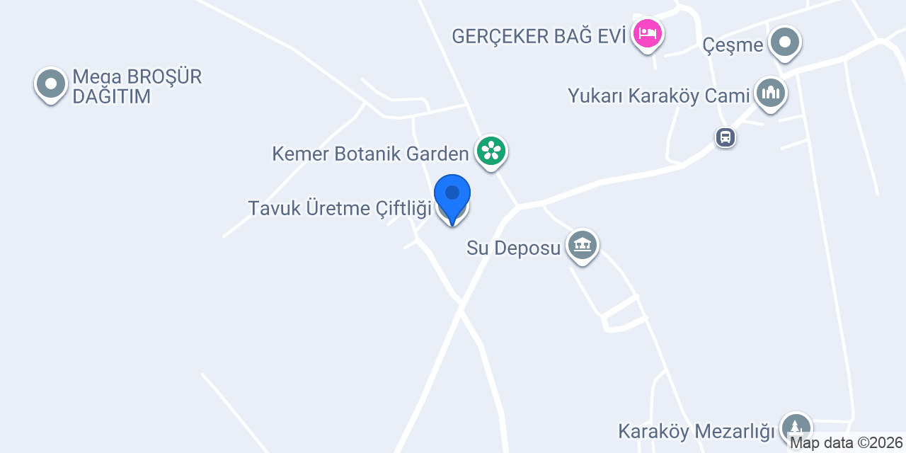Tavuk Üretme Çiftliği konumu