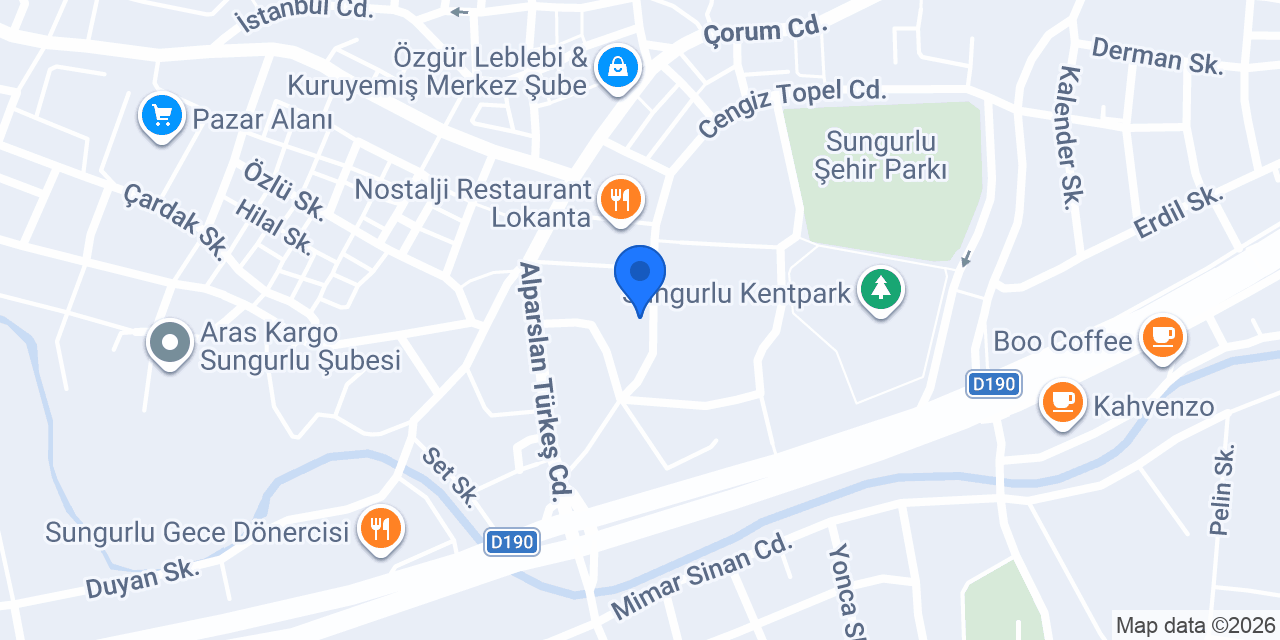 Hayvanlar Alemi Pet Shop konumu