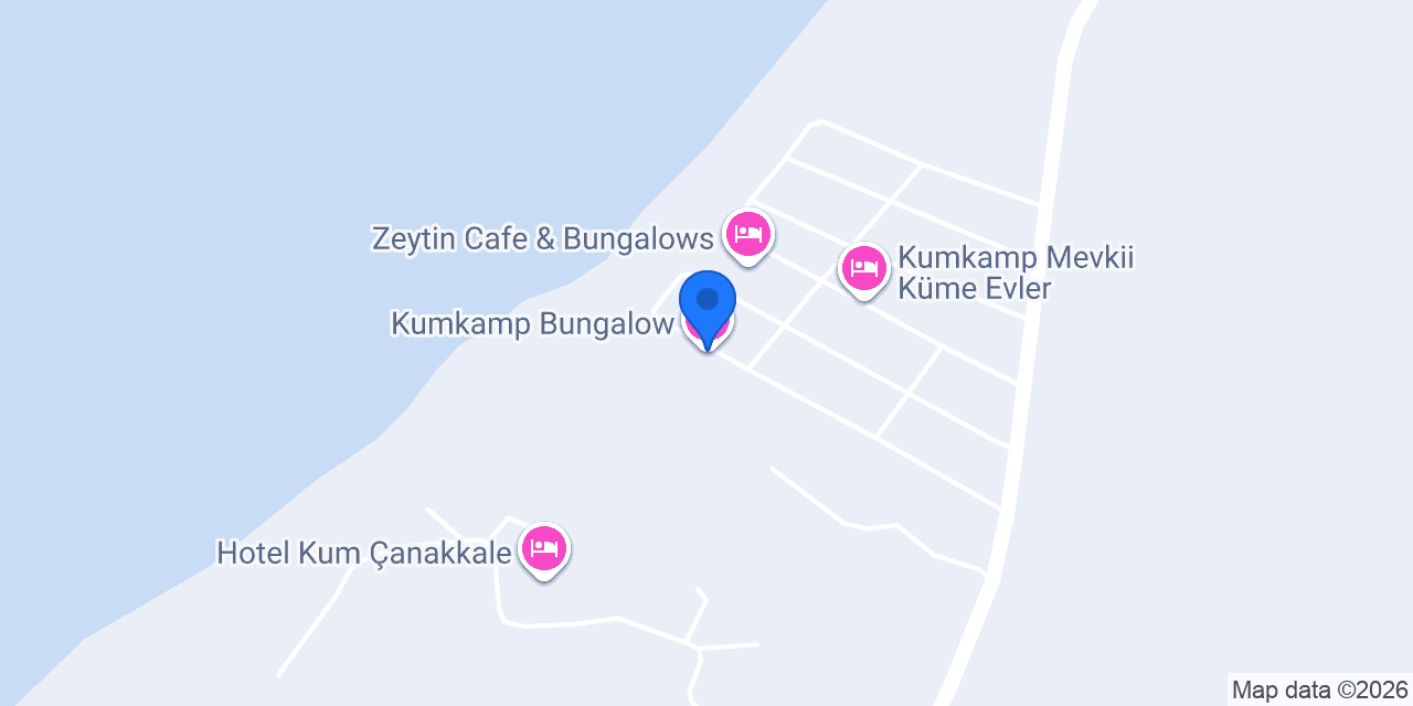Kumkamp Bungalow konumu