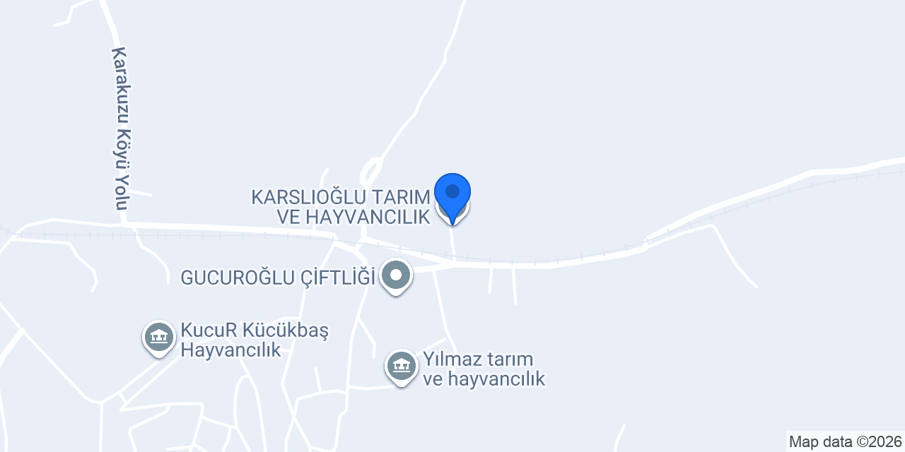 KARSLIOĞLU TARIM VE HAYVANCILIK konumu