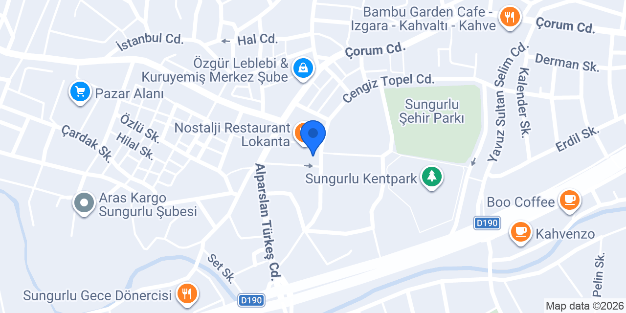 HACIALİOĞLU ÇİĞ KÖFTE konumu