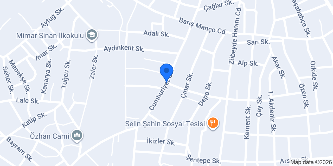 Alaca Su İdaresi konumu