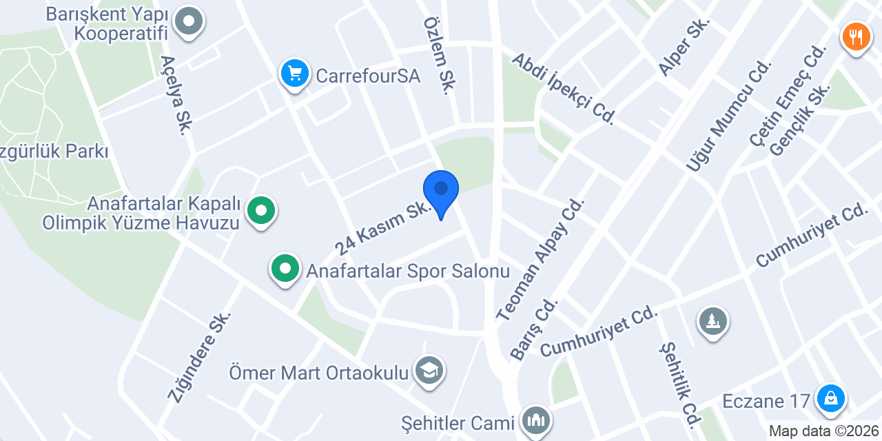 Nota Müzik Merkezi konumu