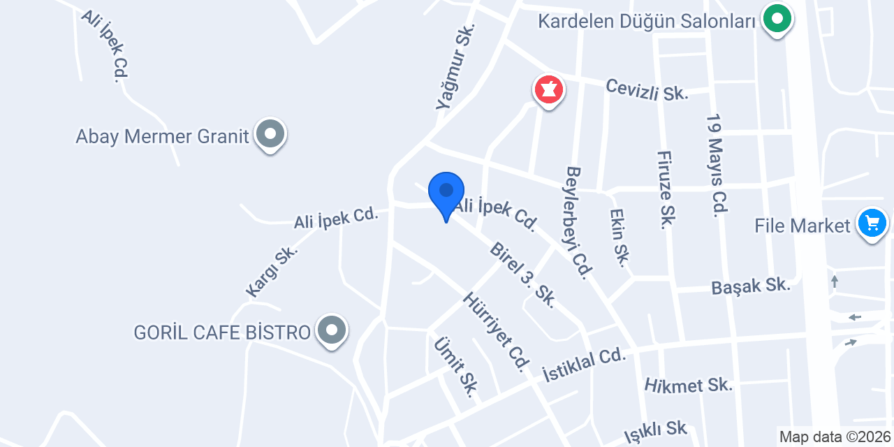 Yıldız Terapi konumu