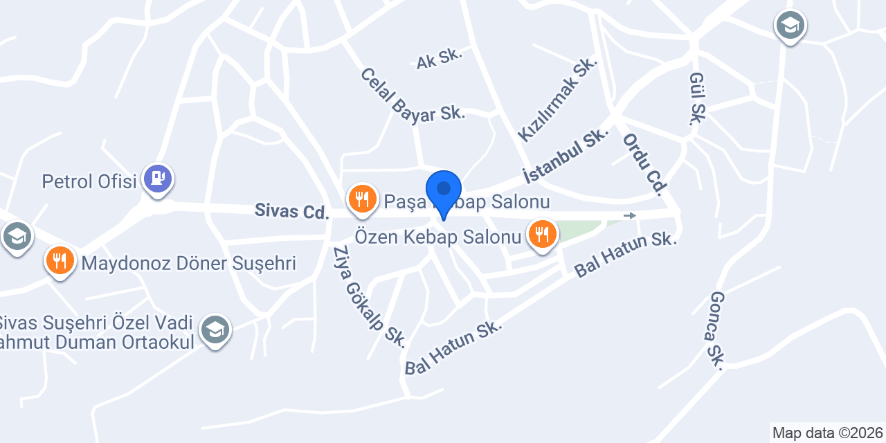 Dejavu Kuaför Salonu konumu