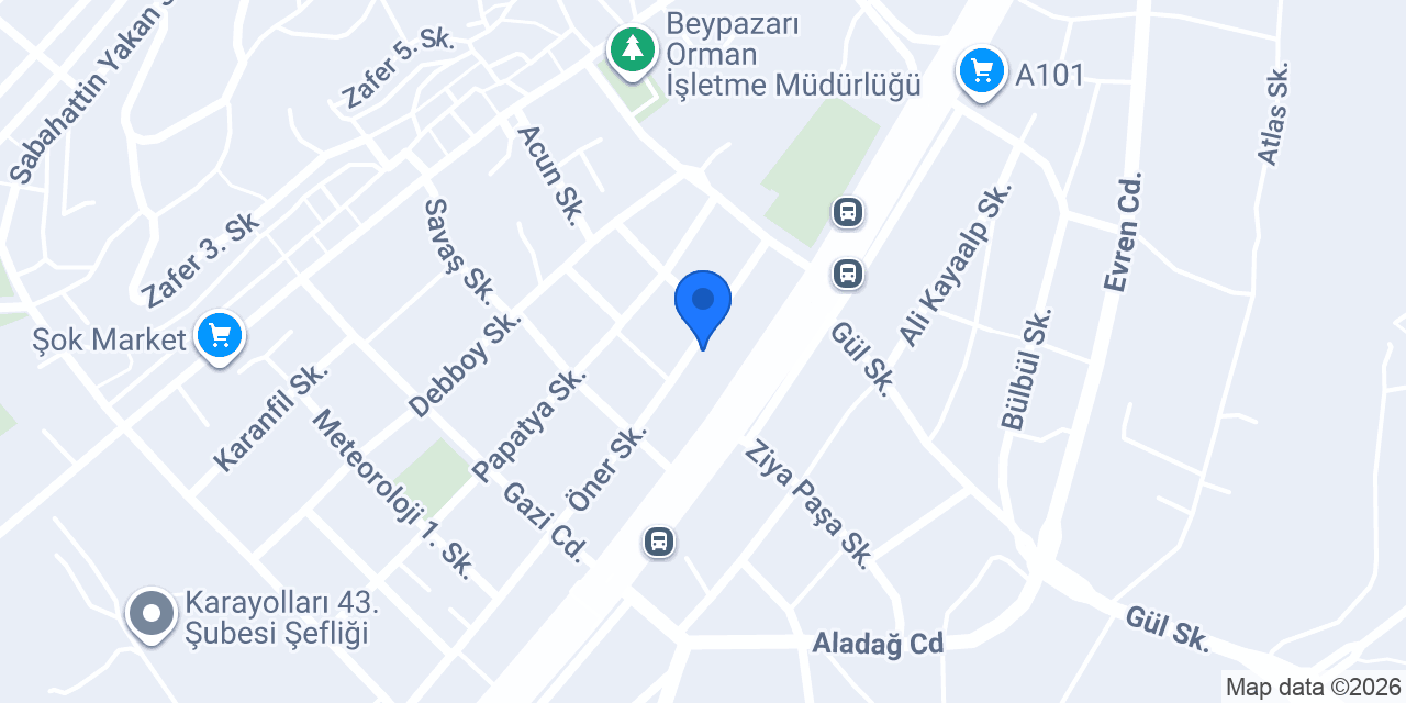 BEY MİMARLIK (beypazarı) konumu