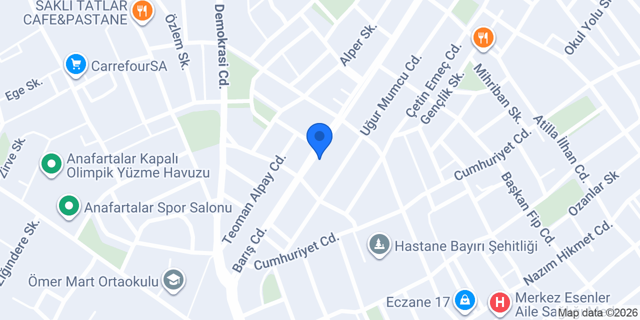 Uğur Tekel konumu