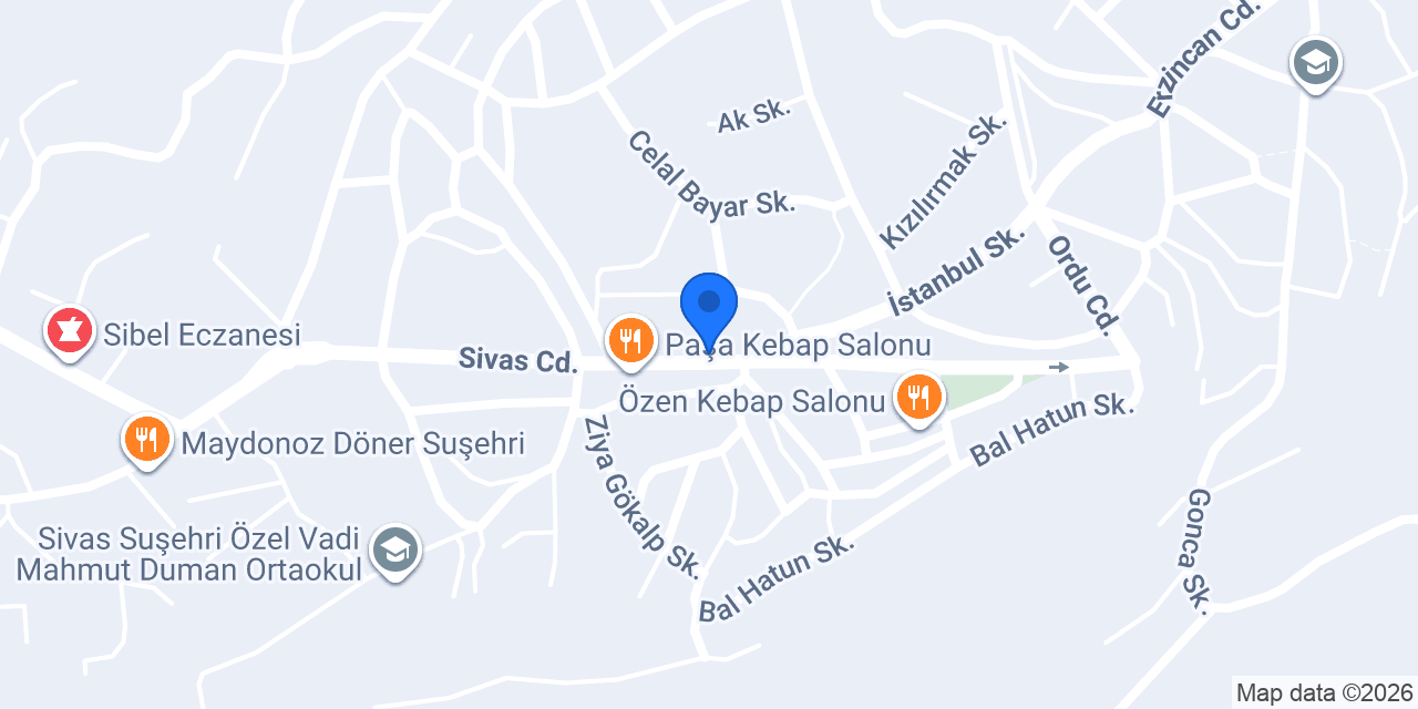 TAT KEBAP DÖNERCİ MURAT USTA konumu