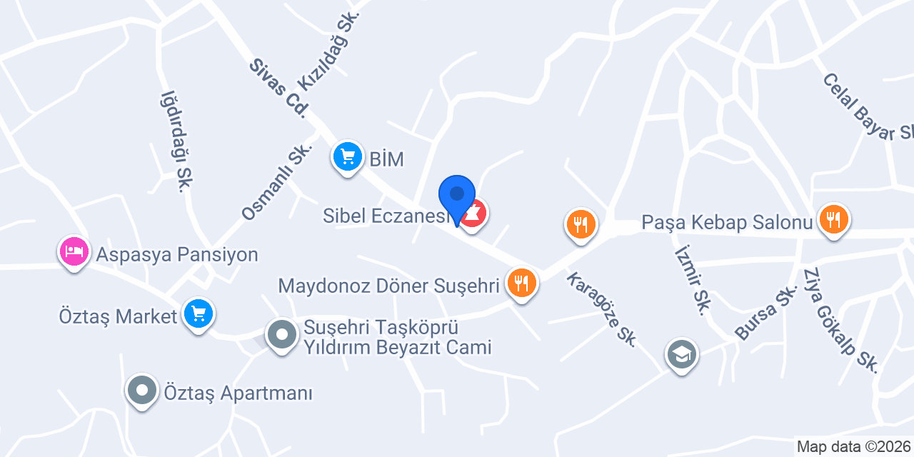 Güleçler Mobilya konumu