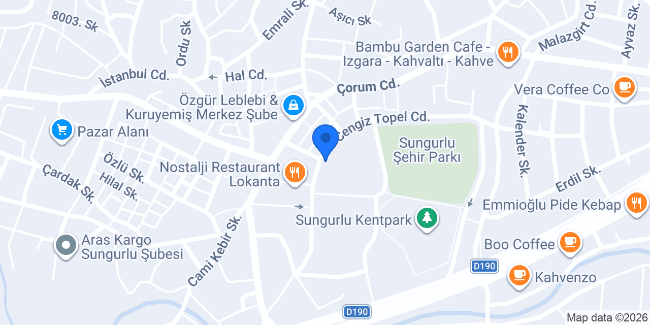 Naneli Kırtasiye konumu