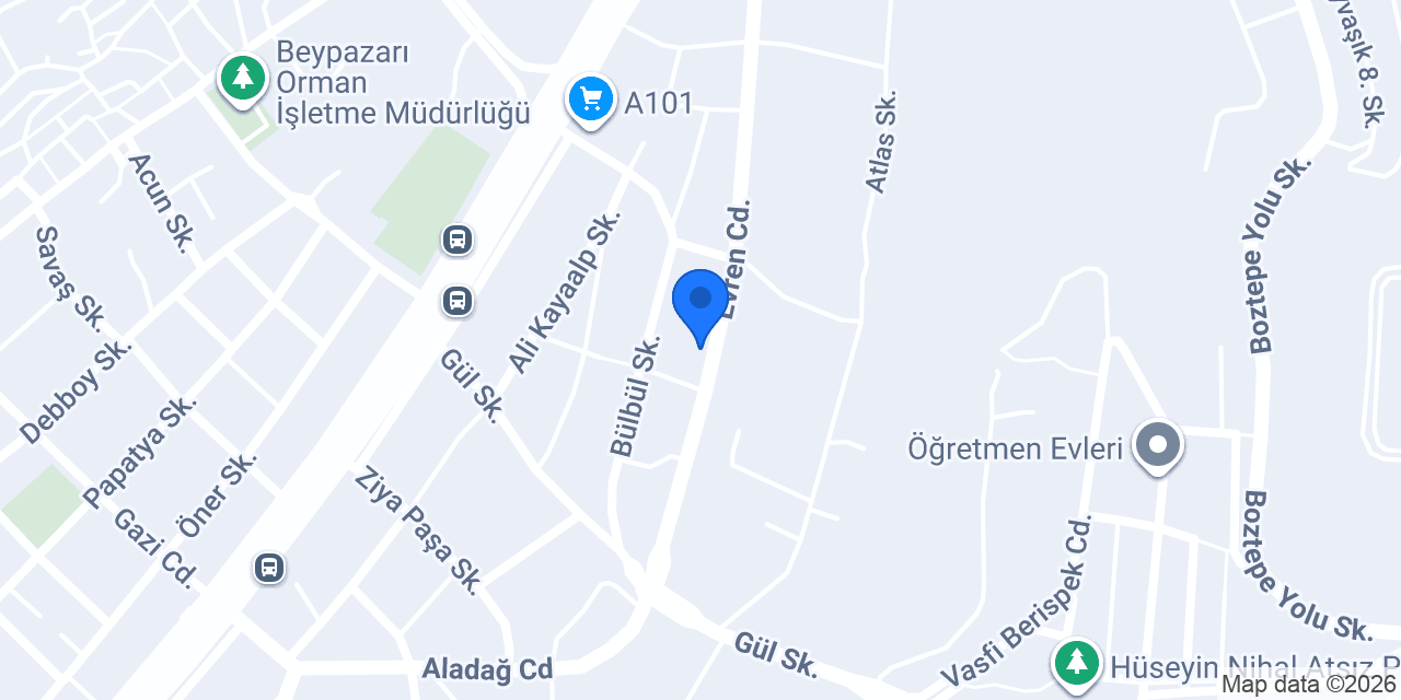 Köseoğlu Süpermarket konumu