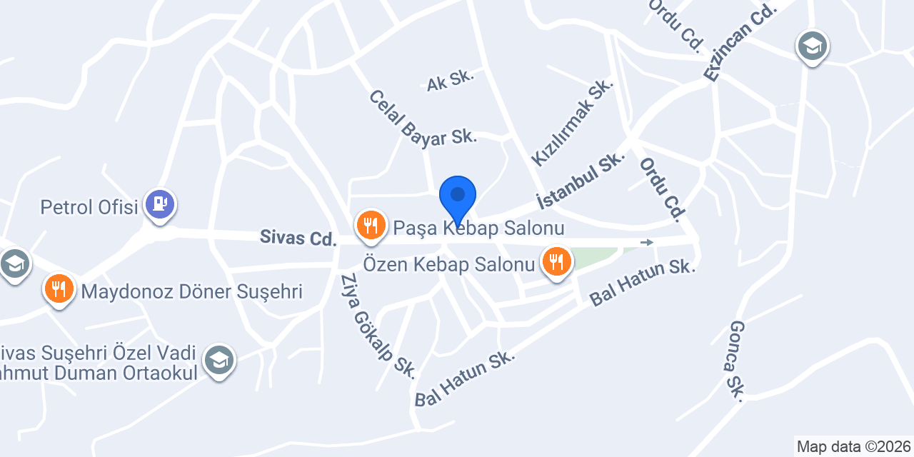 YAYGIN OTO konumu