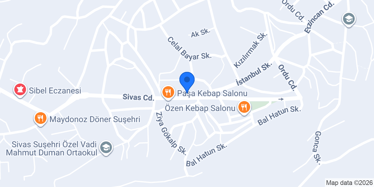 ATEŞ DÖNER KEBAP konumu