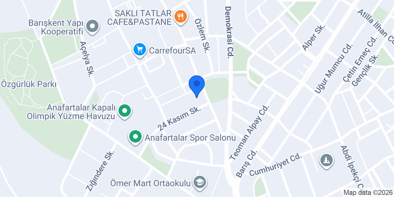 DHL eCommerce - 18 Mart Şubesi konumu