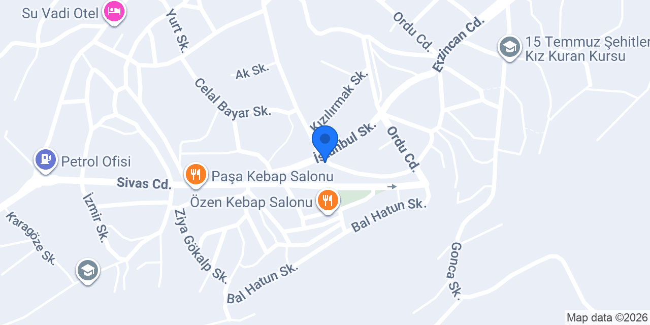 Kilim Mobilya konumu