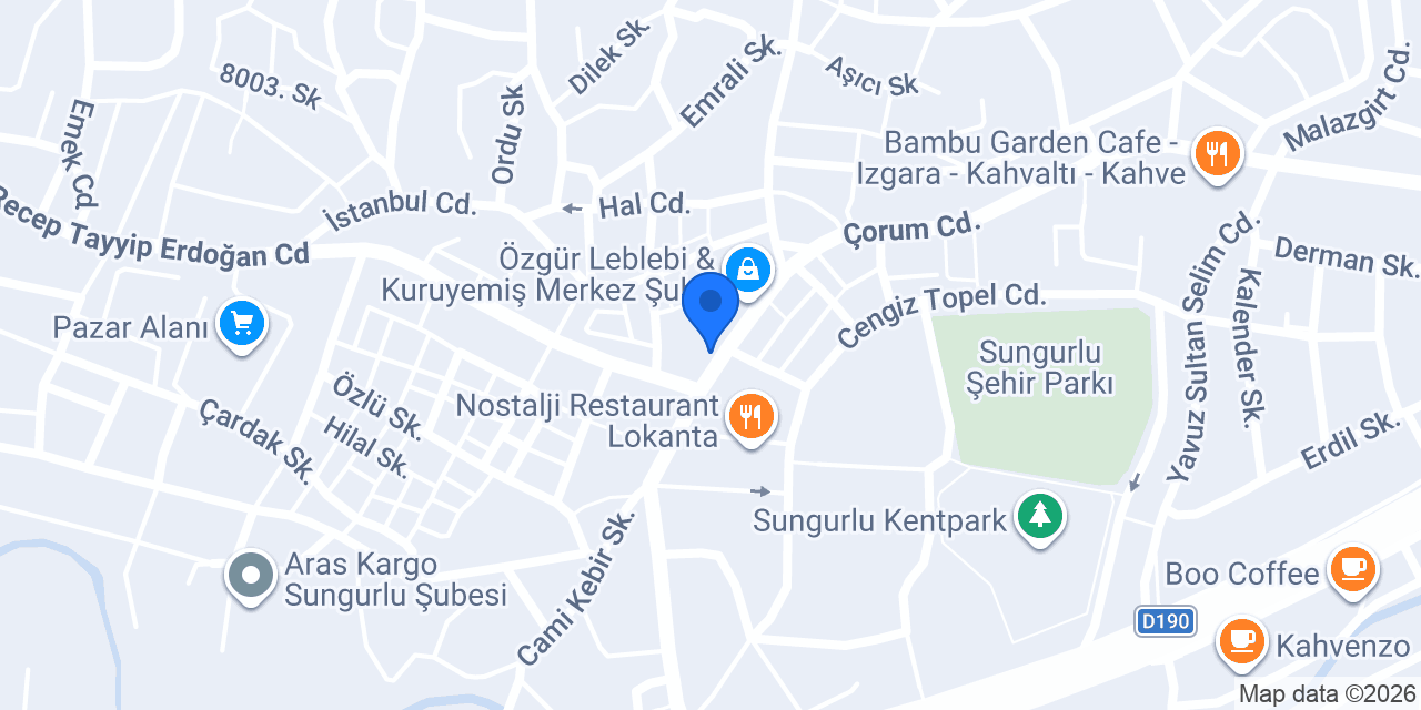 DAMAK PİDE SALONU konumu