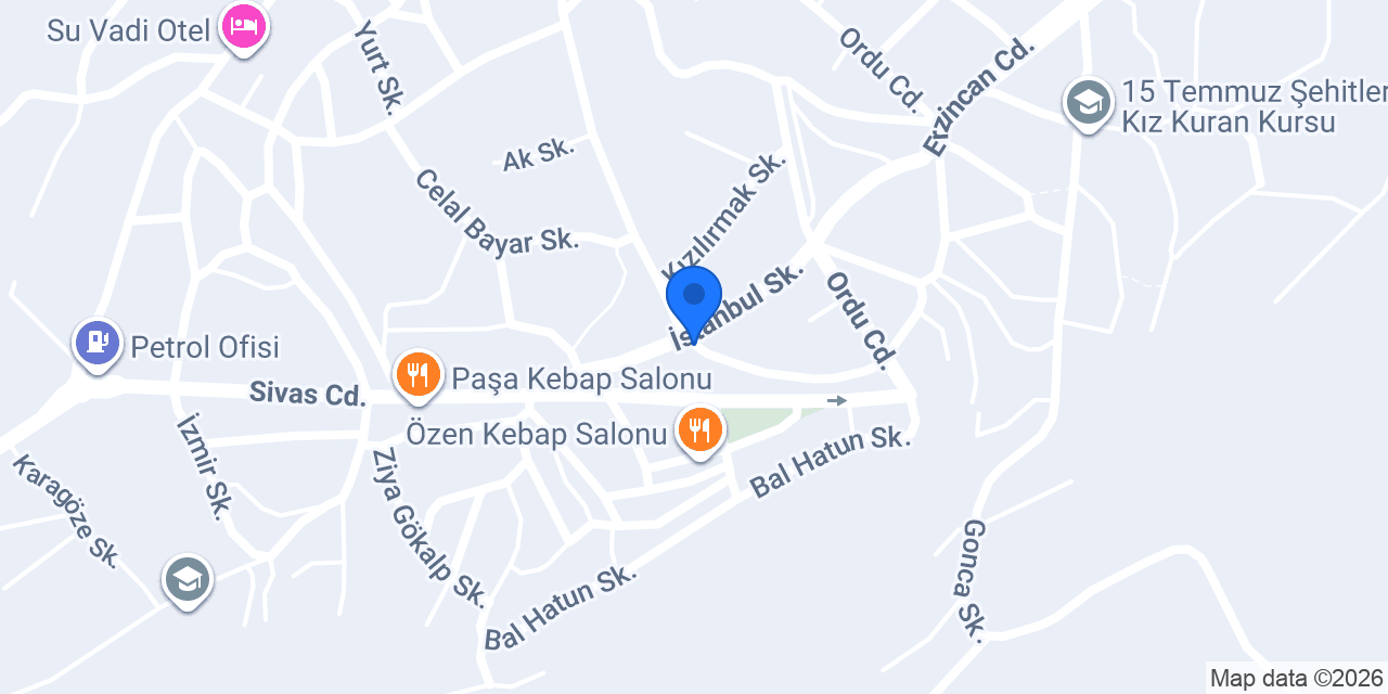 Mega teknik servis konumu