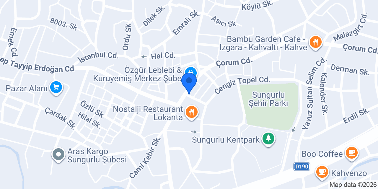 Arzum Eczanesi konumu