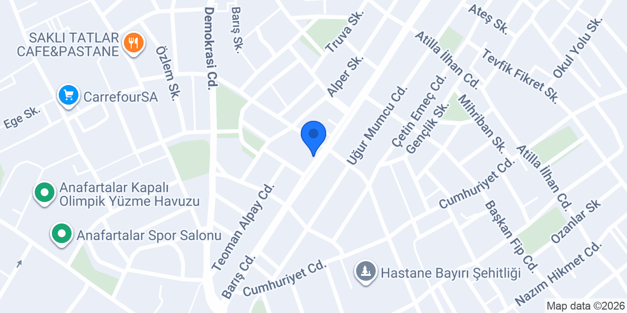 ARTI ELEKTRIK konumu