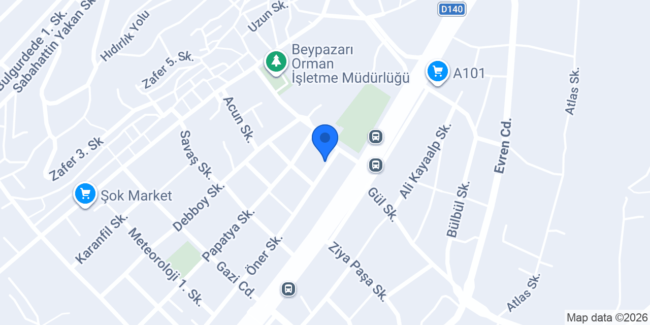 Damla Reklam konumu