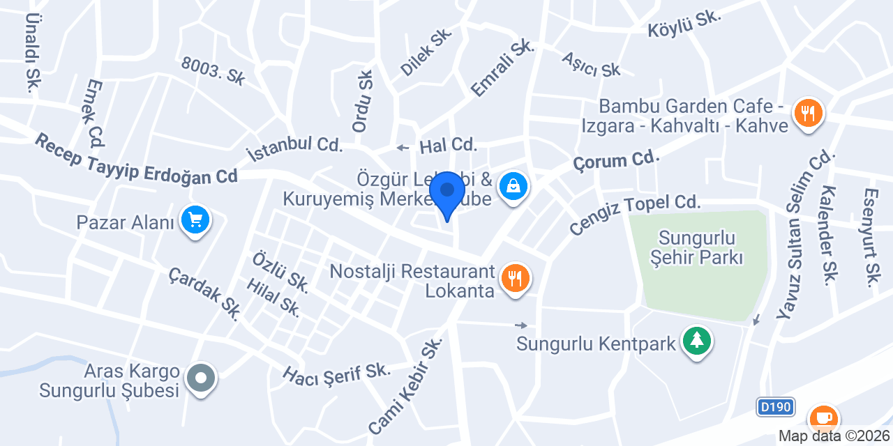 Kuzey Kuyumculuk konumu