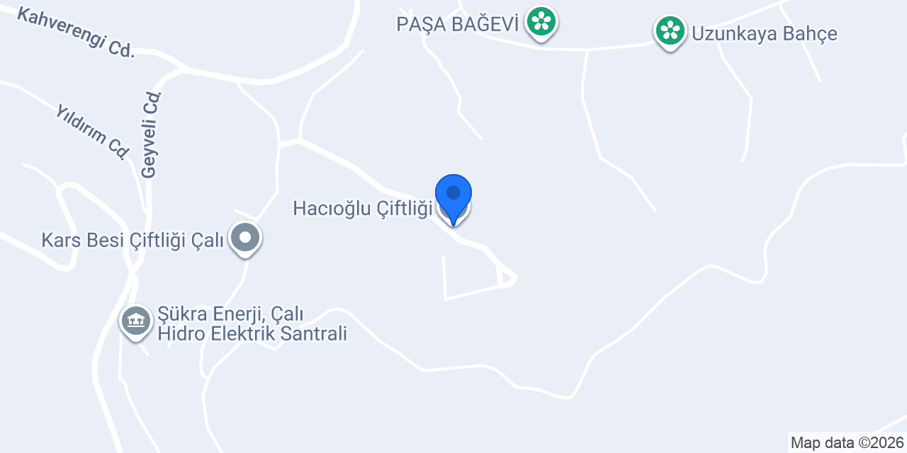 Hacıoğlu Çiftliği konumu