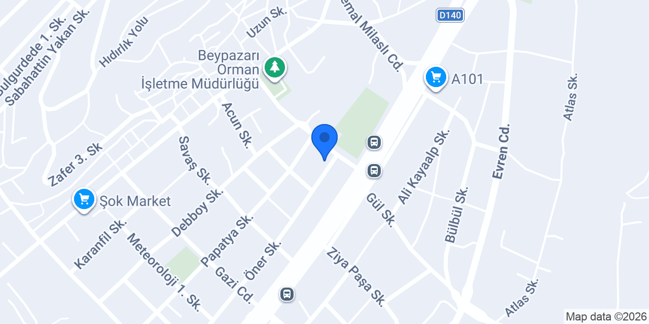 Gümüş Çiçekçilik konumu