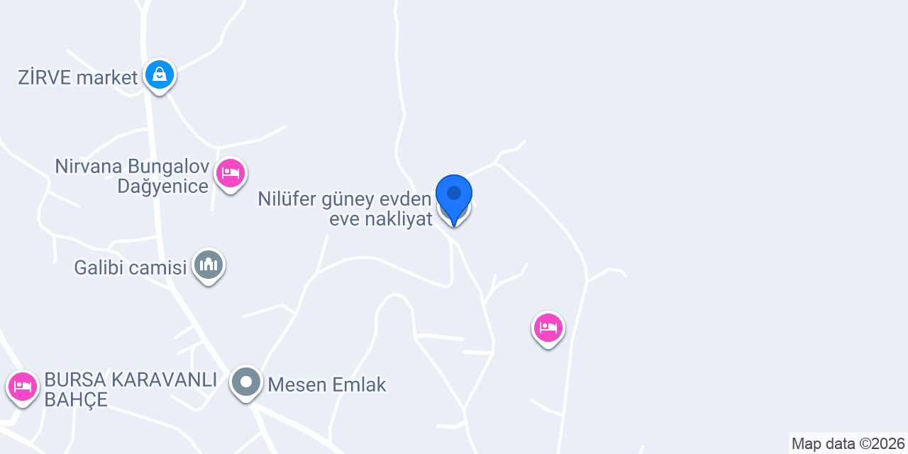 Nilüfer güney evden eve nakliyat konumu