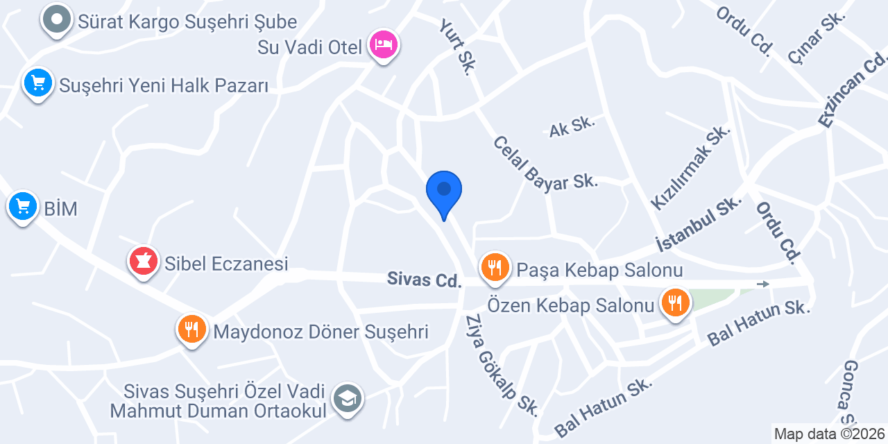 Emin Yoresel Koy Urunleri konumu