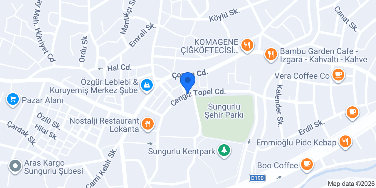 Otel Fatih konumu