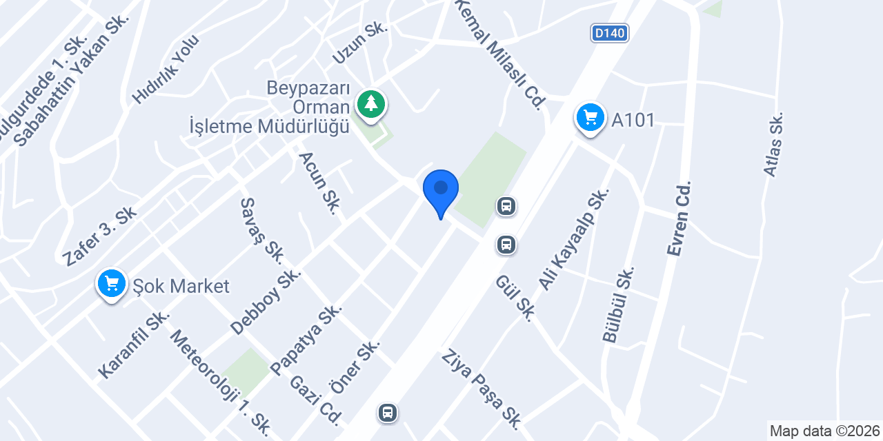 Win Grup Sigorta BEYPAZARI ÖZDEMİR ŞUBESİ konumu