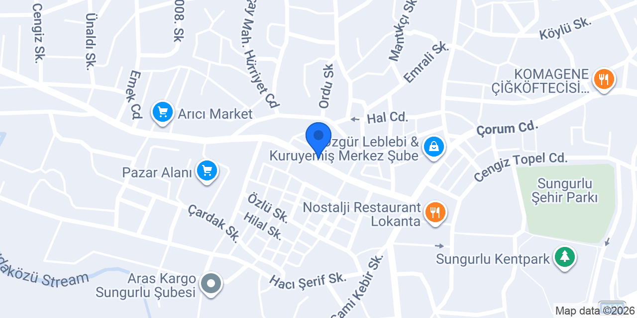 Varıcı Veteriner Kliniği konumu