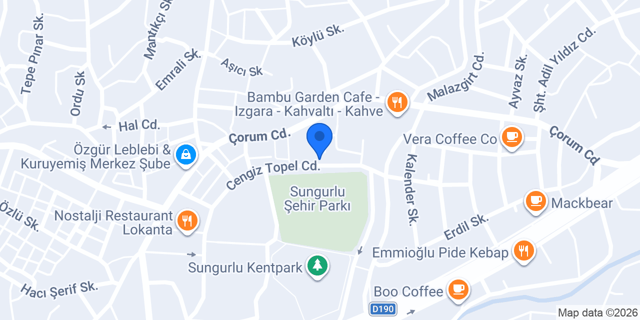 Okcanoğlu Köfte konumu
